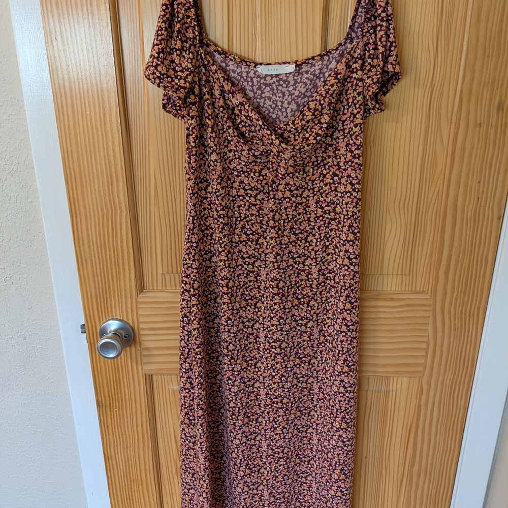 Floral Print Women's Dress